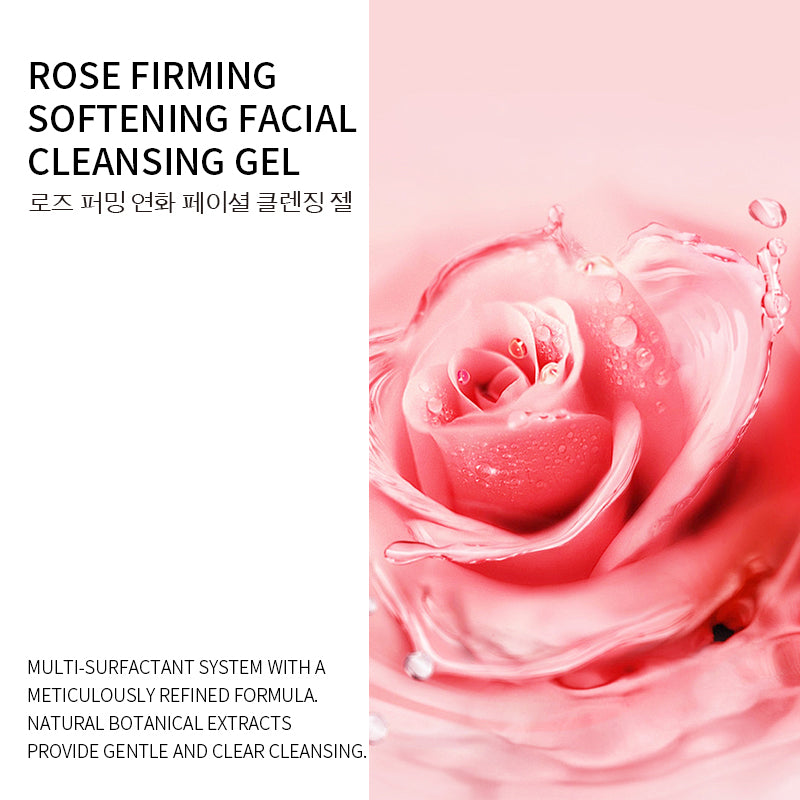 Rose Firming Softening Facial Cleansing Gel