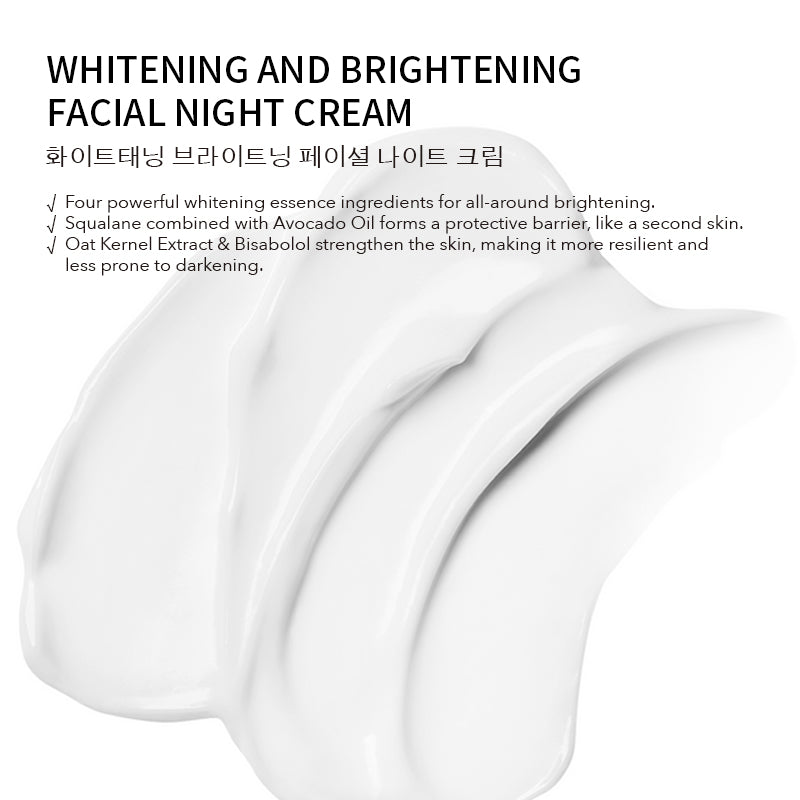 Whitening and Brightening Facial Night Cream