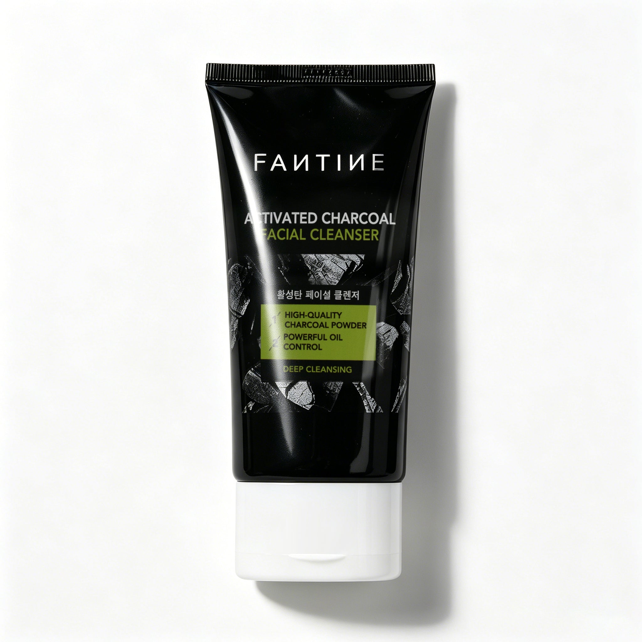 Activated charcoal facial cleanser