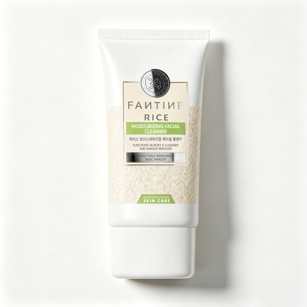 Rice moisturizing facial cleanser
